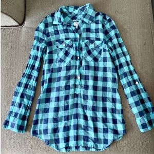American Eagle Button Blouse